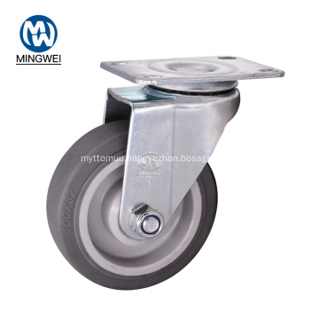 Swivel 4 Inch TPR Caster Roller for Furniture